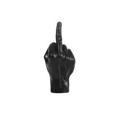 Bitten design Figurine LE DOIGT coloris noir - 4MURS