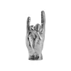 Bitten design Figurine LE DOIGT coloris argent - 4MURS