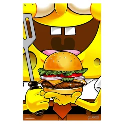 Blue Shaker Affiche SPONGE BOB 30 x 40 cm - 4MURS