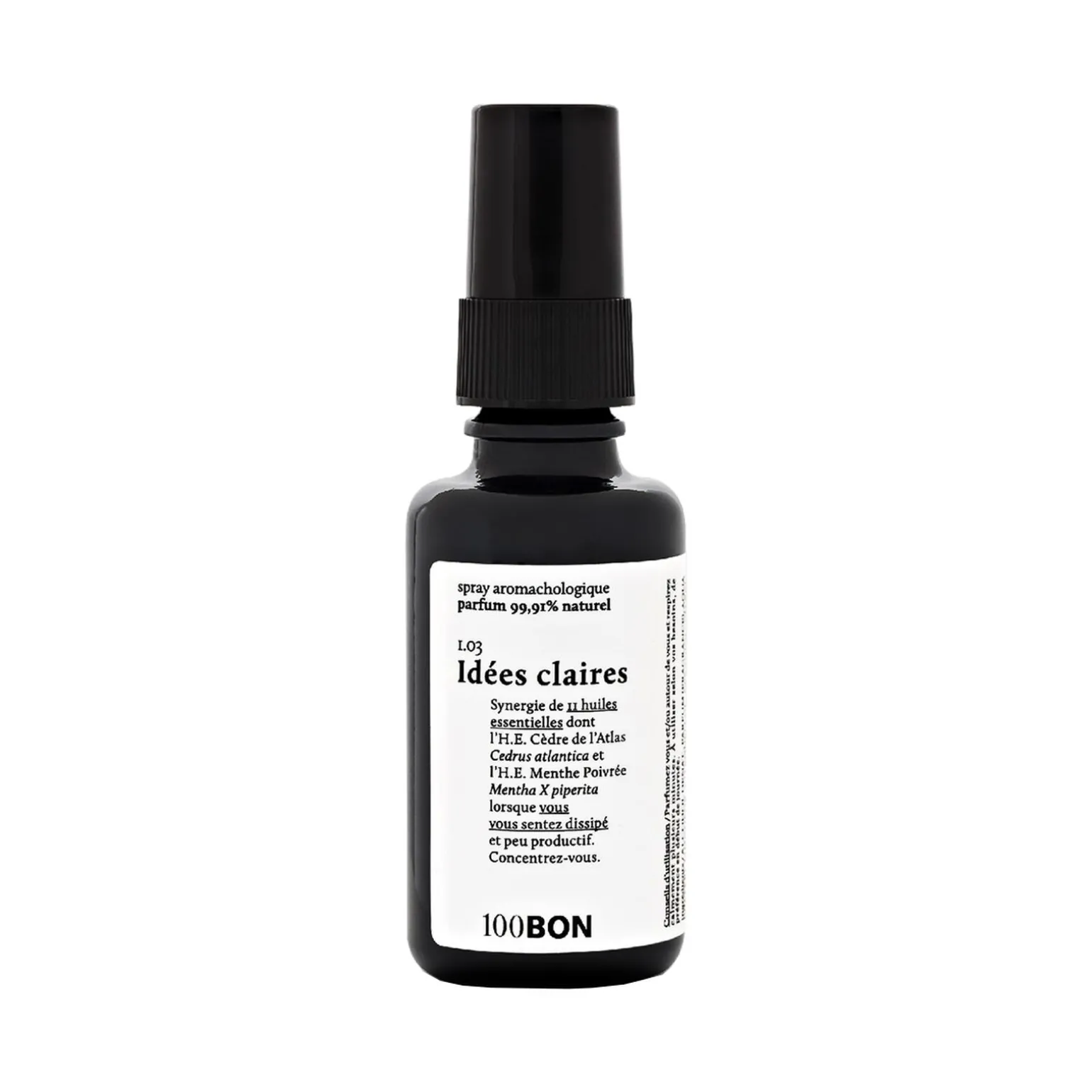 100bon Parfum IDEES CLAIRES 30 ML Aromatique-boisé - 4MURS