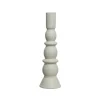 Bougeoir GLAZE coloris blanc cassé - 4MURS