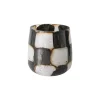 Bougeoir MEDO coloris noir/blanc - 4MURS
