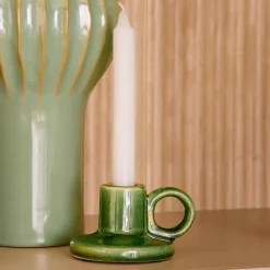 Bougeoir TOHA coloris vert - 4MURS