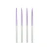 Bougie DIP-DYE coloris mauve - 4MURS