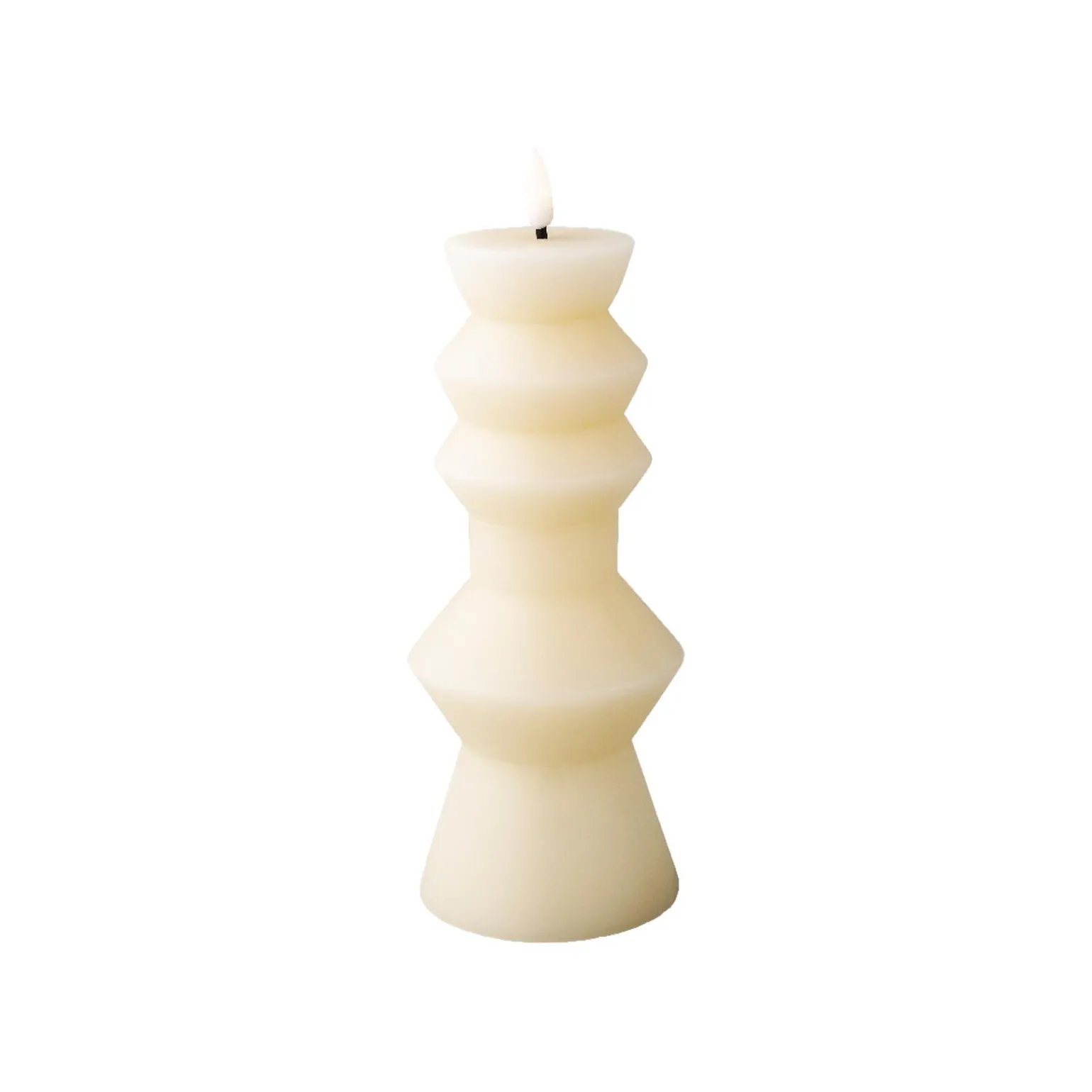 Bougie LED TOTEM coloris blanc - 4MURS