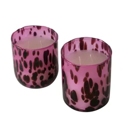 Bougie MANCHAS coloris fuchsia - 4MURS