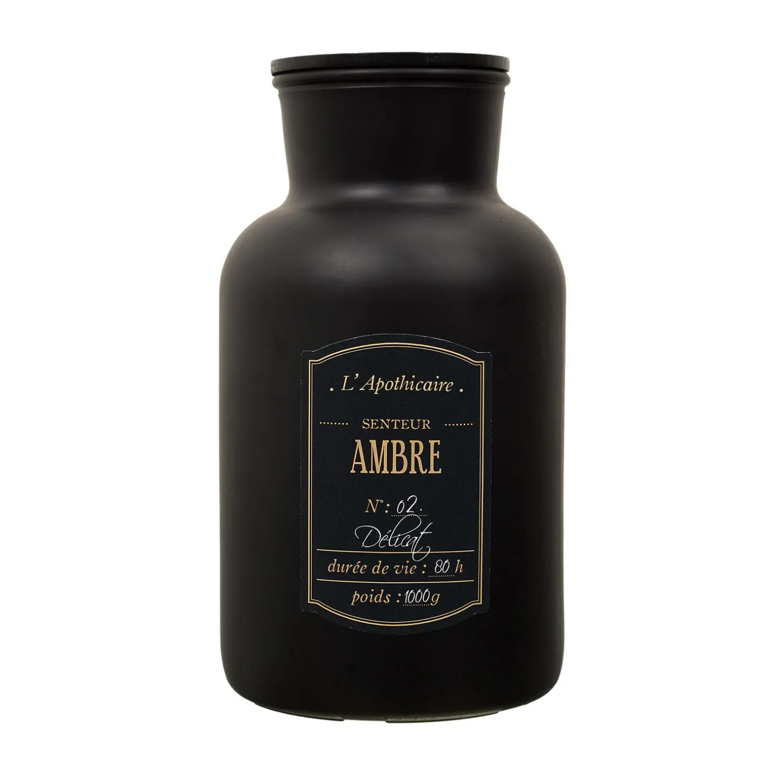Bougie parfumée ALCHIMISTE Ambre - 4MURS