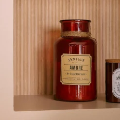Bougie parfumée APOTHICAIRE XL ambre - 4MURS