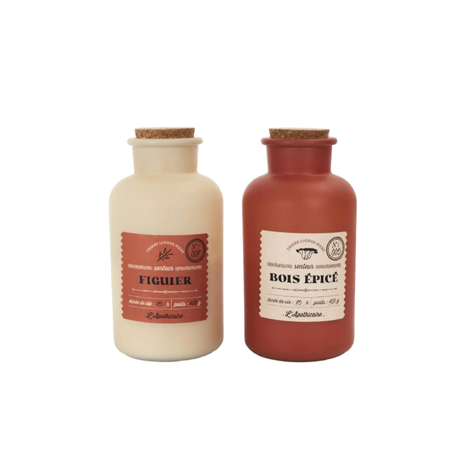 Bougie parfumée DESERT Figuier / Bois épicé - 4MURS