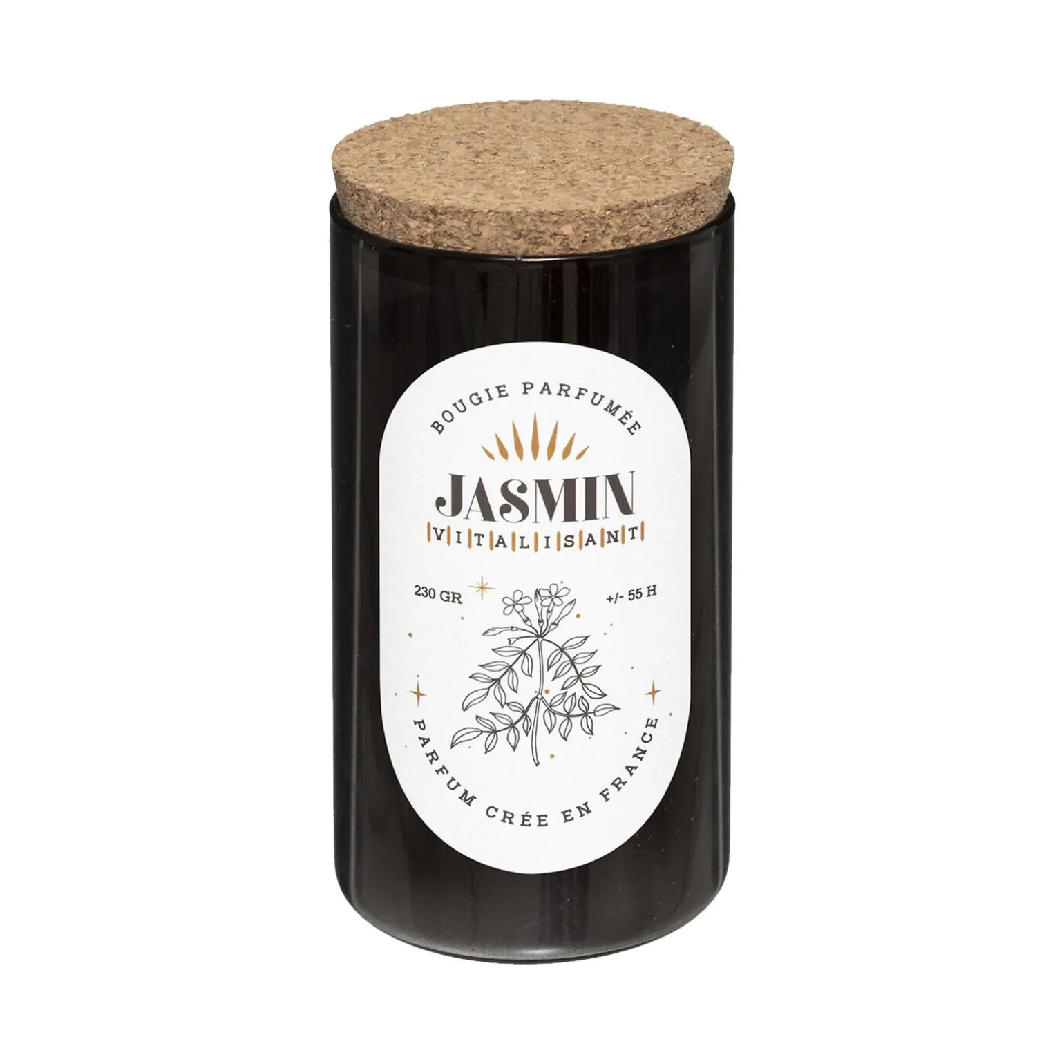 Bougie parfumée SÉLINI JASMIN diamètre 6,5 cm - 4MURS