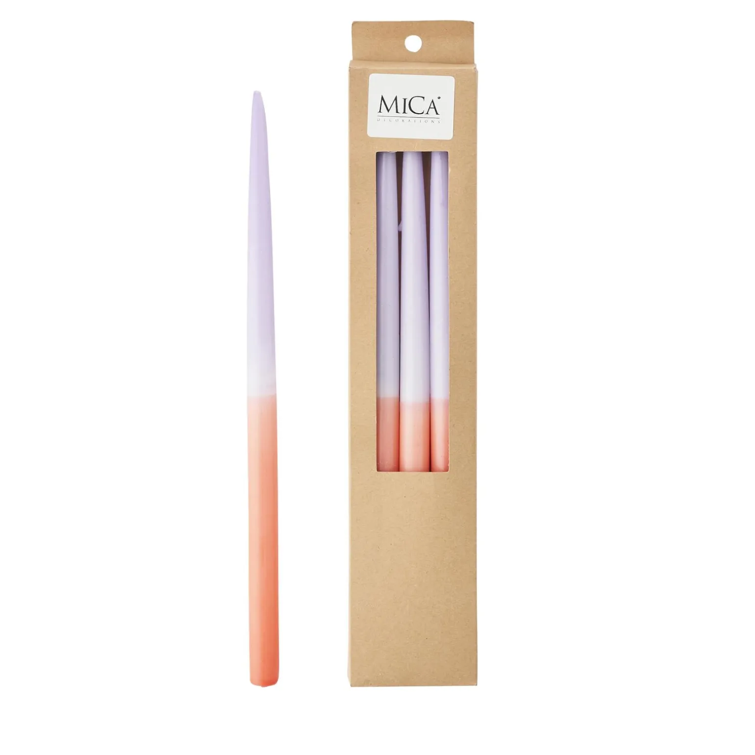 Bougie PILI coloris violet, orange - 4MURS