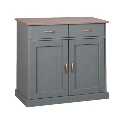 Buffet LUZERNE coloris gris foncé - 4MURS