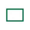 Cadre photo SLIMPYX 10 x 15 cm vert émeraude - 4MURS