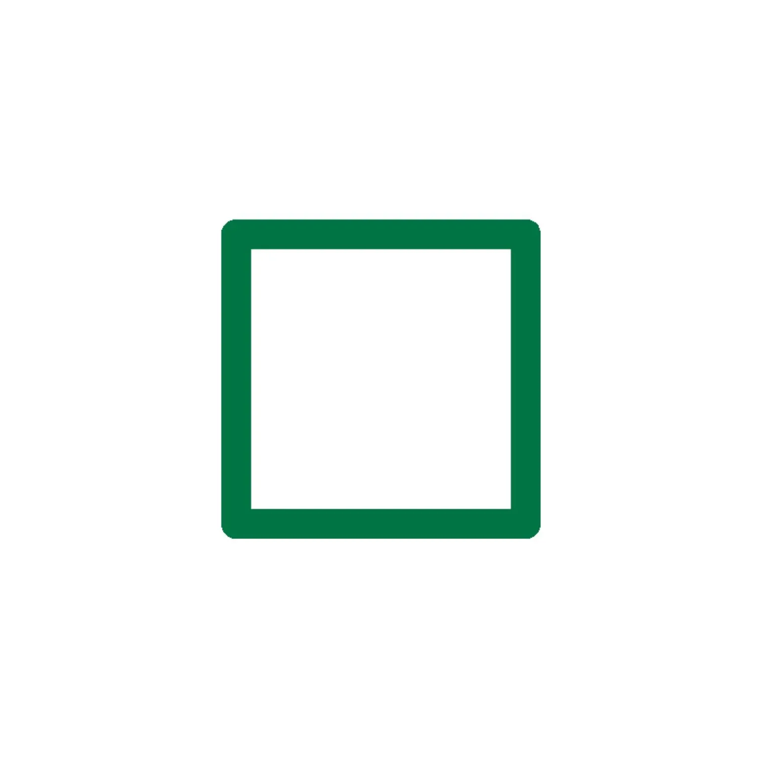 Cadre photo SLIMPYX 10 x 10 cm vert émeraude - 4MURS