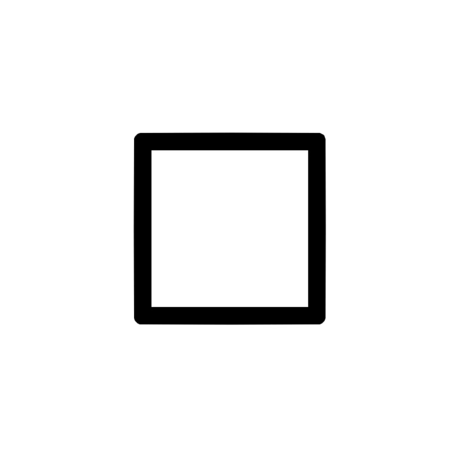 Cadre photo SLIMPYX 10 x 10 cm noir - 4MURS