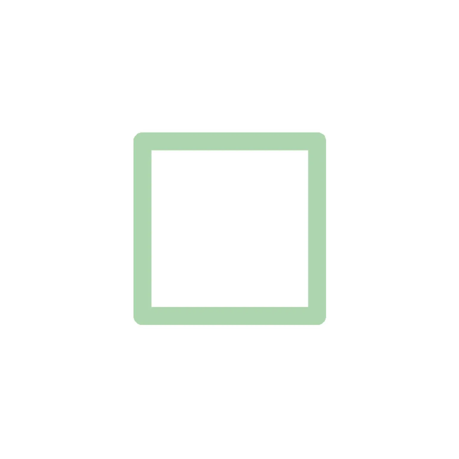 Cadre photo SLIMPYX 10 x 10 cm Park Green - 4MURS