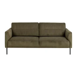 Canapé GRAHAM coloris vert olive 3 places - 4MURS