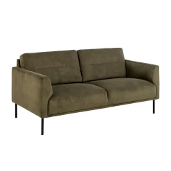 Canapé GRAHAM coloris vert olive 3 places - 4MURS