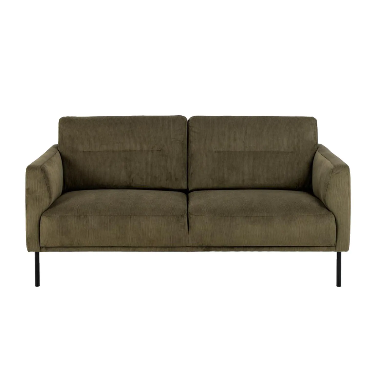 Canapé GRAHAM coloris vert olive 2 places - 4MURS