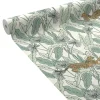Caselio Papier peint intissé FELINDRA vert feuille et doré - 4MURS
