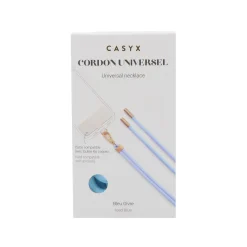 CASYX Cordon de téléphone UNIVERSEL GIVRE coloris bleu - 4MURS