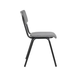 Chaise CYNTHIA coloris gris anthracite - 4MURS