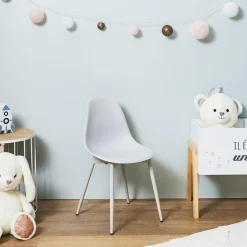 Chaise enfant LUNA coloris gris - 4MURS