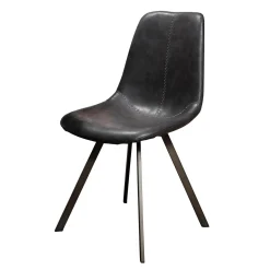 Chaise ZIGGY coloris noir - 4MURS
