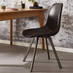 Chaise ZIGGY coloris noir - 4MURS