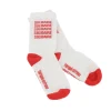 Chaussettes SOLIDAIRES 35/42 coloris rouge - 4MURS