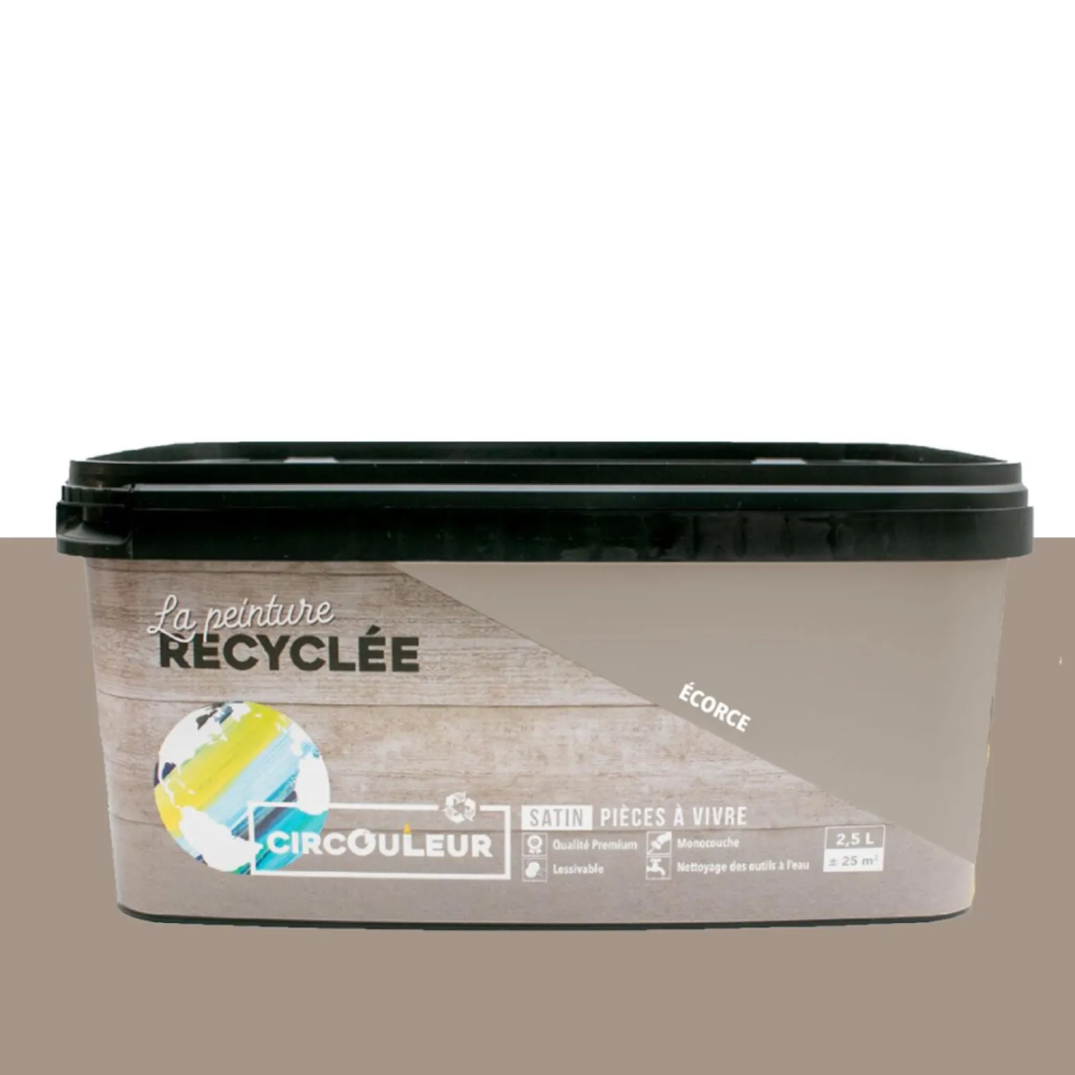 CIRCOULEUR Peinture Peinture écorce Satiné 2,5 L - 4MURS