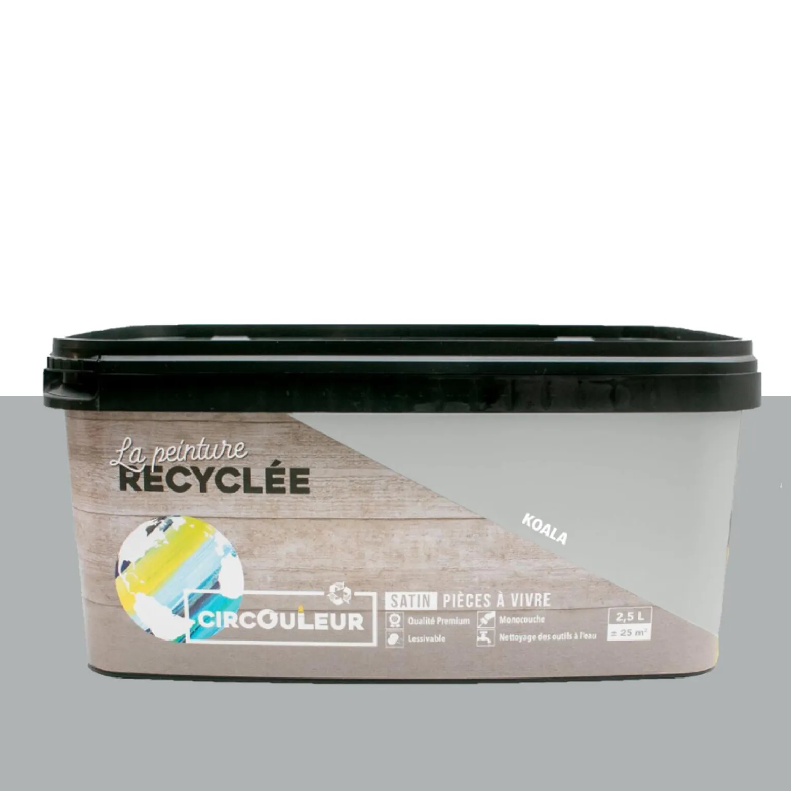 CIRCOULEUR Peinture Peinture koala Satiné 2,5 L - 4MURS