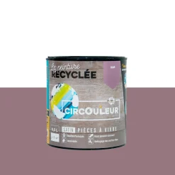 CIRCOULEUR Peinture Peinture lilas Satiné 0,5 L - 4MURS