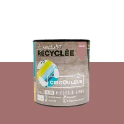 CIRCOULEUR Peinture Peinture bois de rose Satiné 0,5 L - 4MURS