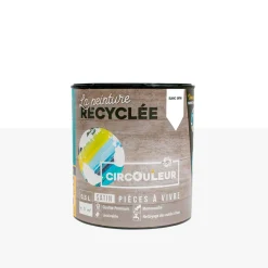 CIRCOULEUR Peinture Peinture blanc Satiné 0,5 L - 4MURS