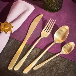 Coffret couverts GOLD coloris or - 4MURS