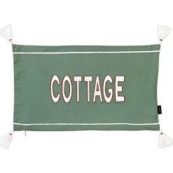 Constelle Housse de coussin ELAIA coloris vert 30 x 50 cm - 4MURS