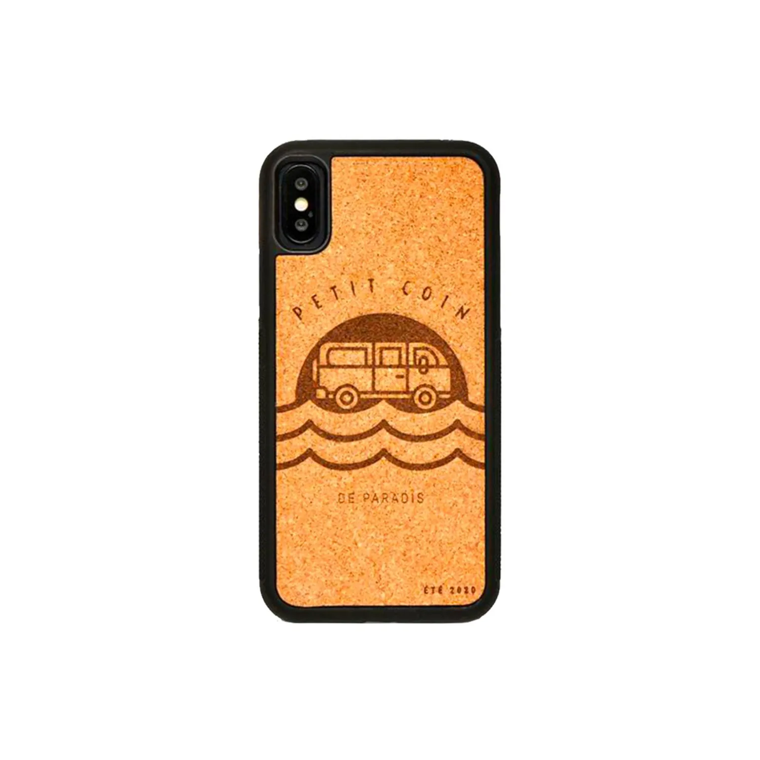 Coque en bois Coque de téléphone PETIT COIN DE PARADIS brun - 4MURS