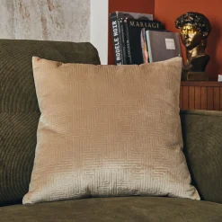 Coussin ADONIS coloris blanc cassé 45 x 45 cm - 4MURS