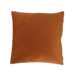 Coussin ADONIS coloris terracotta 45 x 45 cm - 4MURS