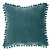 Coussin BOMMEL coloris vert canard 40 x 40 cm - 4MURS