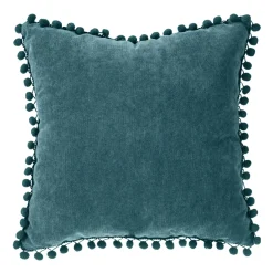 Coussin BOMMEL coloris vert canard 40 x 40 cm - 4MURS
