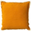 Coussin BURTA coloris jaune safran 60 x 60 cm - 4MURS