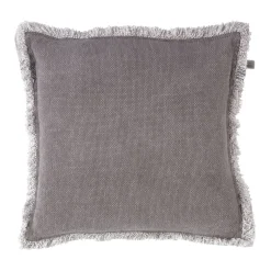 Coussin BURTA coloris taupe 45 x 45 cm - 4MURS
