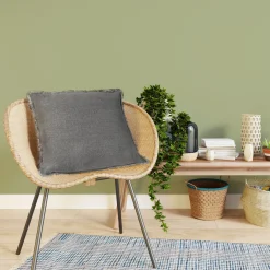 Coussin BURTA coloris taupe 60 x 60 cm - 4MURS