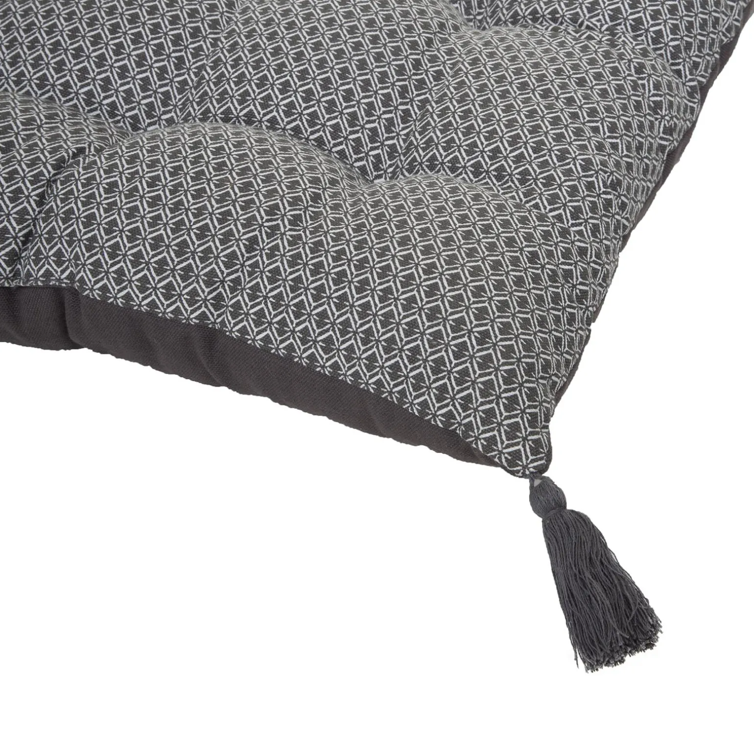 Coussin de sol OTTO coloris gris 60 x 120 cm - 4MURS