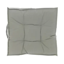 Coussin de sol UNIK coloris gris 43 x 43 cm - 4MURS