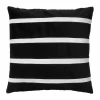 Coussin ELEM coloris noir/blanc 45 x 45 cm - 4MURS