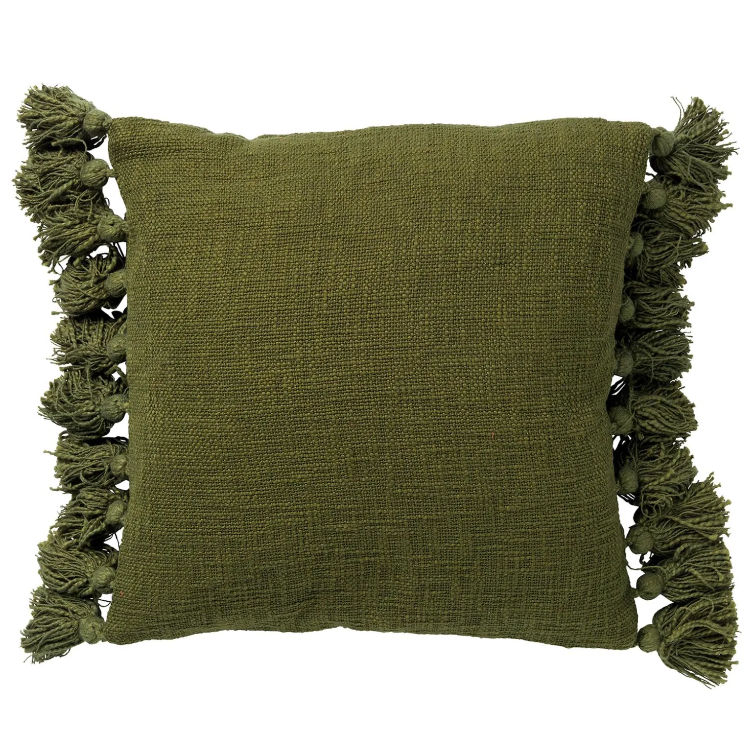 Coussin ELNA coloris kaki 45 x 45 cm - 4MURS