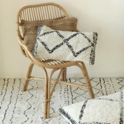Coussin FARAH coloris ivoire 30 x 50 cm - 4MURS